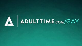 ADULT TIME - Bae Daddy Bear Brings Inked Beefcake Home to Banged! With Hubby - FIRST TIME TOPPING!
