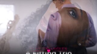 MODERN-DAY SINS - Olivia Jayy Joins Black Voyeur Nicole Kitt For INTERRACIAL 3 WAY! CUMMED!