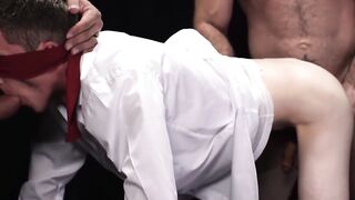 BoyMissionary.com - Young virgin's sacred, raw ass fucking at a divine Mormon initiat