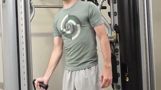 Horny Dr Wolf worked out the hard thick cock and big balls of Marcus Rivers Hoe 2