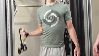 Horny Dr Wolf worked out the hard thick cock and big balls of Marcus Rivers Hoe 2
