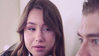 Horny Briana learns Taylor how to please her BFs cock