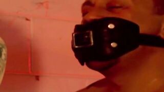 MuscleJockBound.com - Muscular men helplessly bound together, their bulging muscles g