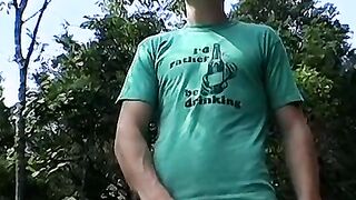 Hardcore chainsmoking and cock jerking by horny Devon and two other bad studs