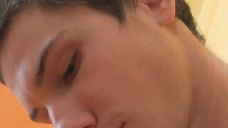 ForeskinFever.com - Young twink enthusiastically plays with his thick cock