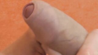 ForeskinFever.com - Young twink enthusiastically plays with his thick cock