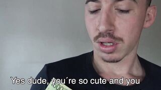 I pay this tattooed hung Manu so I can touch his well built body and stroke his cock
