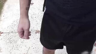 I pay this tattooed hung Manu so I can touch his well built body and stroke his cock