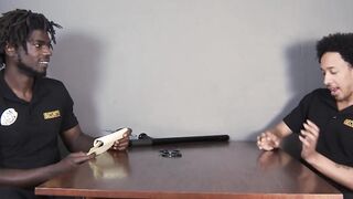 Hot and hung Black Policemen raw fucks and in the office Hoe 3