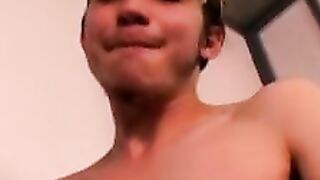 Classic amateur blowjob with twink guys and big cocks