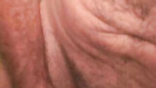Handsome mature amateur jerks off while having cock ring on