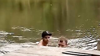 Mature homosexual helps out a young amateur cum blast