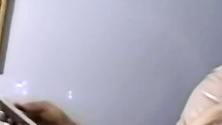 Bearded dude with hair on chest jerks off in amateur video