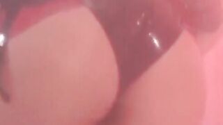 PussyCatsLatex.com - Naughty femdom's toy play with masked lesbian sub