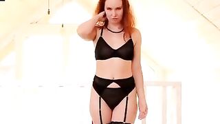 If you were to lay eyes on Nikki B inside her irresistible evening gown you might wonder what she’s wearing underneath that red confection. The answer is african underwear and