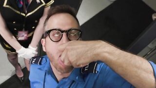 Airport security analed TS flight attendant
