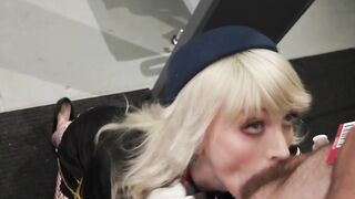 Airport security analed TS flight attendant