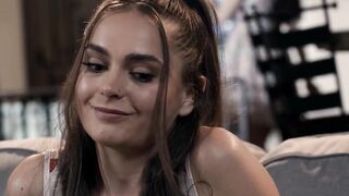 GIRLSWAY - beauty 18 Year Old Uses Stepmom Lexi Luna's Toy Controller Without Noticing