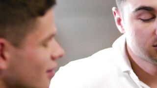 HETEROFLEXIBLE - Freaky Hunk Makes Innocent Stepbrother-Inside-Law Cheat By Training Him To Take Long Cocks