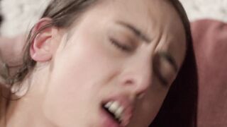 JOYMII - babe Lola Heart Gets Sticky Cum On Her Booty After Steamy Nailed