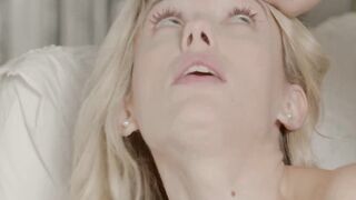 JOYMII - Amazing Blonde Sky Pierce Dig A Long Cock Into Her Tight Snatch