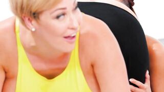 OUT OF THE FAMILY - 18yo Vanna Bardot Fucks With Her Goddess Stepmom Ryan Keely During Yoga Session