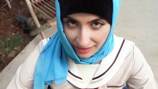 My dick was never so hard as when Angeline Red sucked in in POV