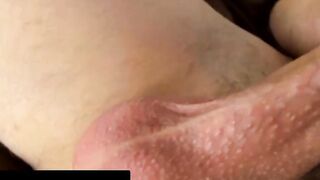 MenWithFur.com - Skinny twink enjoys stroking his hairy cock alone