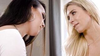 TRANSFIXED - Incredible Kasey Kei Has Passionate Intimate Sex With Blonde Reporter Aiden Ashley