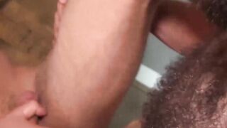 Christian Mathews swallows Dean Rogers big dick before fucking him hard