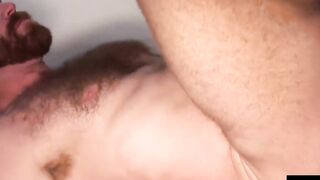 HardcoreBears.com - Hot and strong bear Marc Angelo barebacking Zack Acland intensely