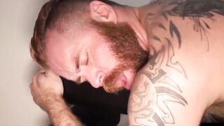 HardcoreBears.com - Hot and strong bear Marc Angelo barebacking Zack Acland intensely