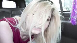 Naughty Lexi Lore takes panties off to fuck in the bang bus