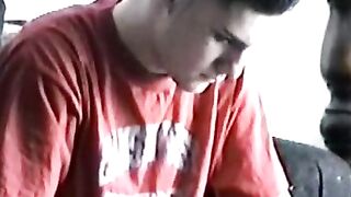 Str8Seduction.com - Tony's cock grows into a big boner inside of Vinnie's wet mouth