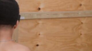 BBC stud blowing tattooed soldier before raw pounding