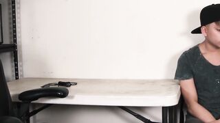 SayUncleNetwork.com - Twink suspect takes big black cock and raw fuck from guard