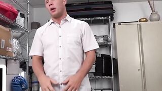 Straight stud drilled bareback POV after deepthroating BBC
