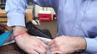 White jock pounded hard by BBC after sucking on his cock POV