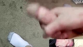 JoeSchmoeXXX.com - Nerdy looking amateur dude with glasses strips and jerks off his c