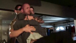 Sexy Jock Perp Fucked Hard and Rough by Hunky Tatted Guards Hoe 2