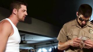 Sexy Jock Perp Fucked Hard and Rough by Hunky Tatted Guards Hoe 2