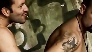 FilthyPissPlay.com - Filthy fucker and top friend raw bang and spray cum everywhere