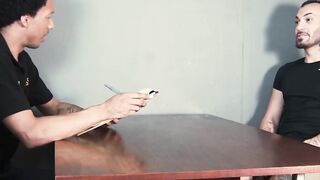 Naughty BBC cop shoved his baton up the tatted thief ass Hoe 3