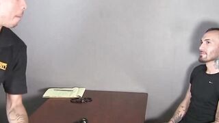 Naughty BBC cop shoved his baton up the tatted thief ass Hoe 3
