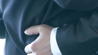Steamy and sloppy gay sex in the office with horny boss
