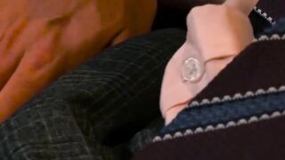 Businessman hunk gets his tight butt pounded hard by BF