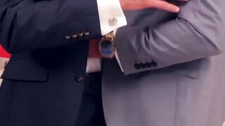 Handsome Latino boss fucks his handsome classy coworker
