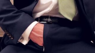 Handsome Latino boss fucks his handsome classy coworker