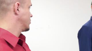 Boss makes his workers anal fuck to improve the team spirit