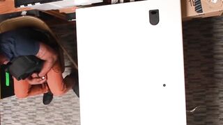 BoyPunish.com - Security officer's destructive ass fucking of a young ebony shoplifte